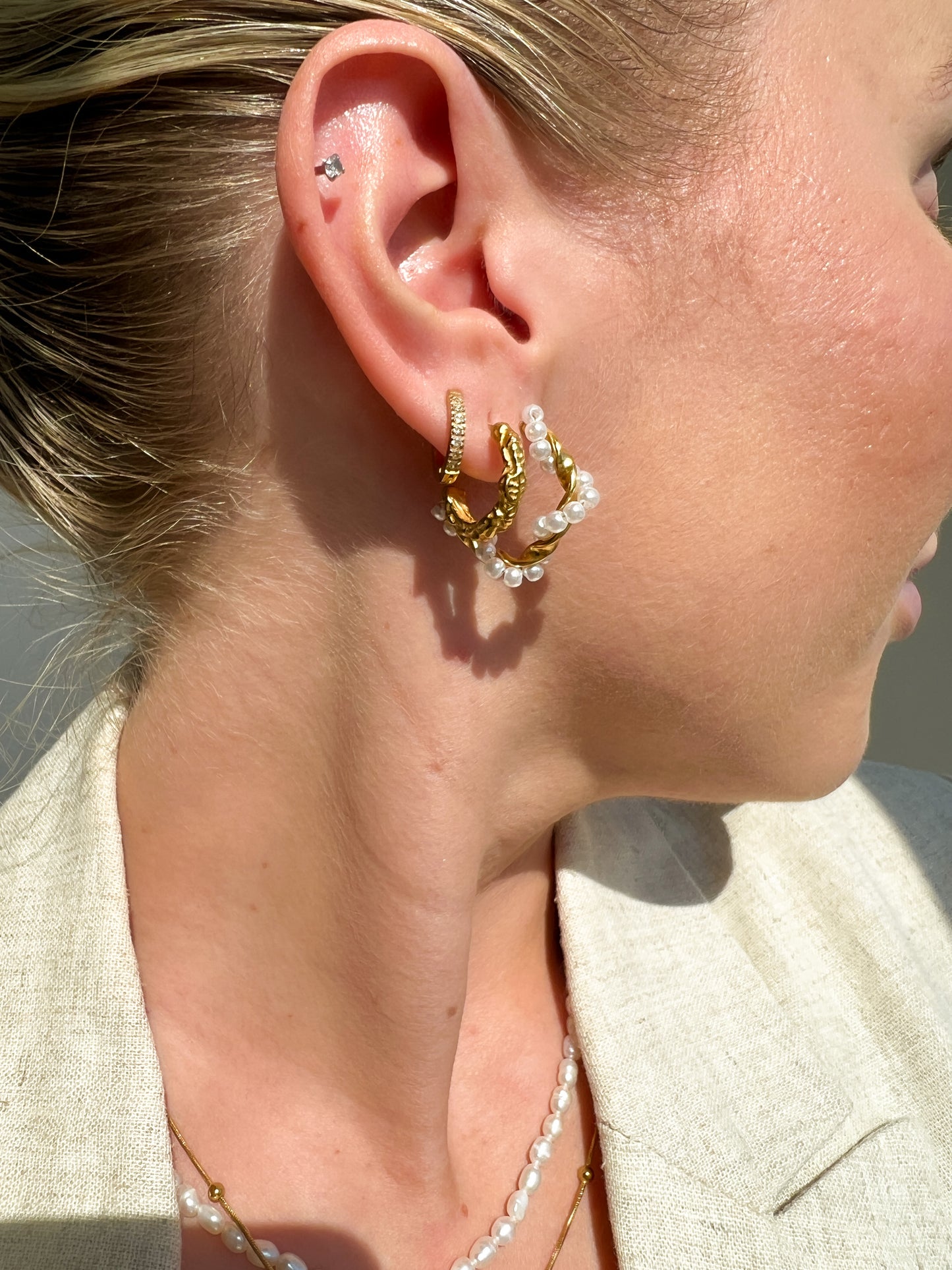 DAYDREAMER GOLD EARRINGS