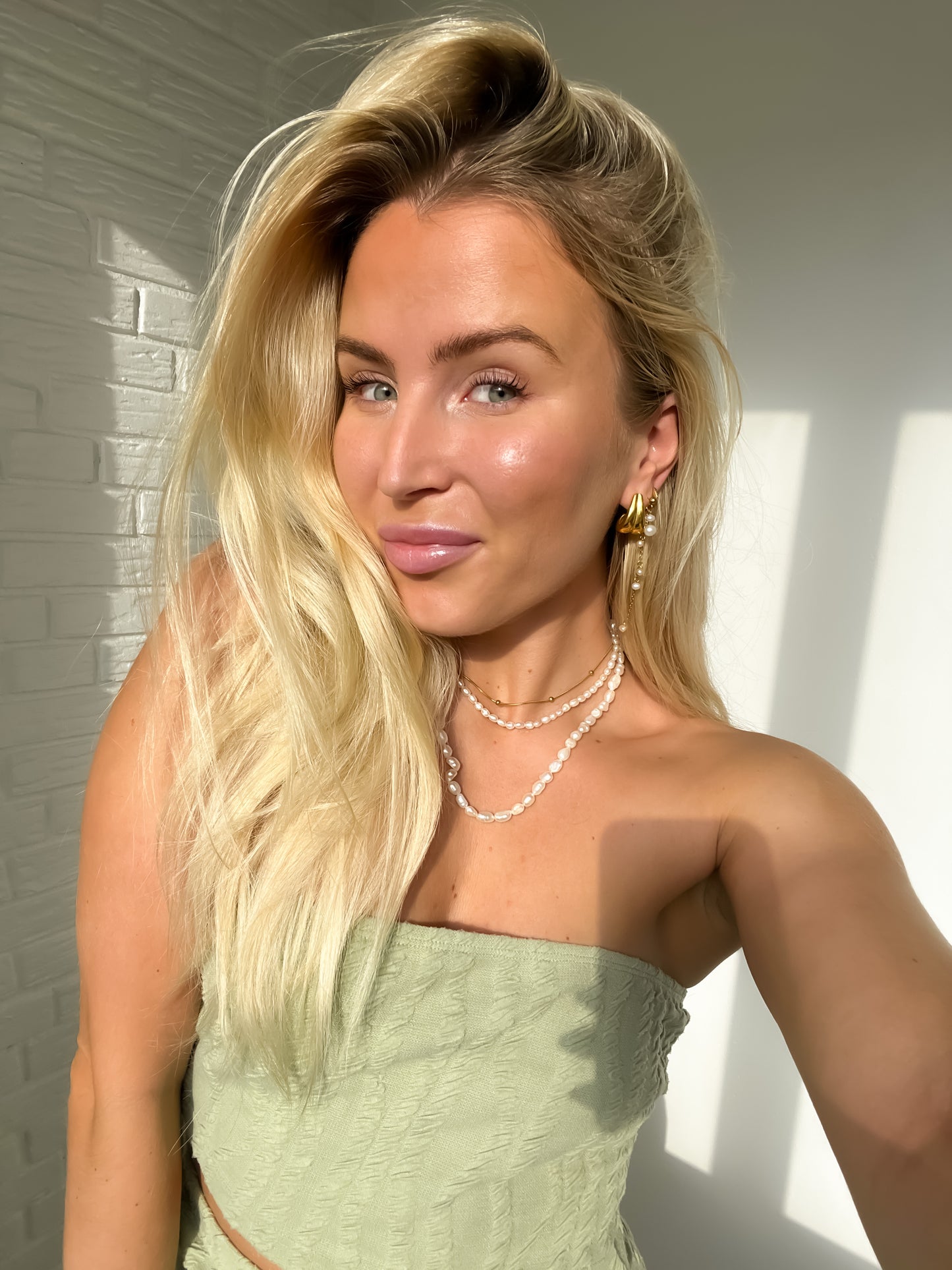 DARE TO BE BOLD GOLD EARRINGS