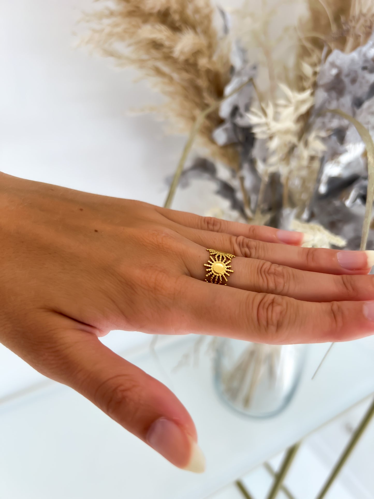 YOU'RE MY SUNSHINE GOLD RING
