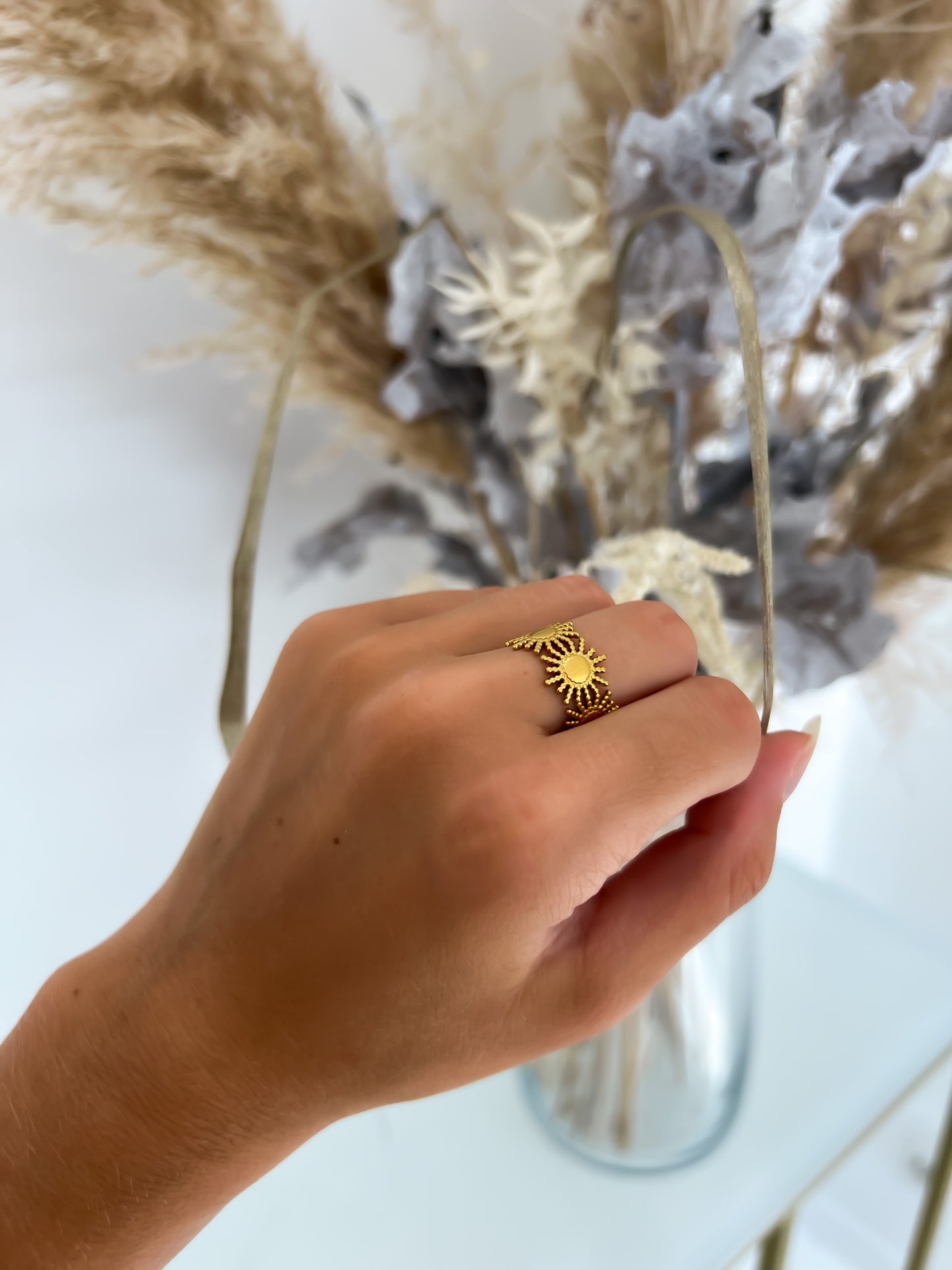 YOU'RE MY SUNSHINE GOLD RING