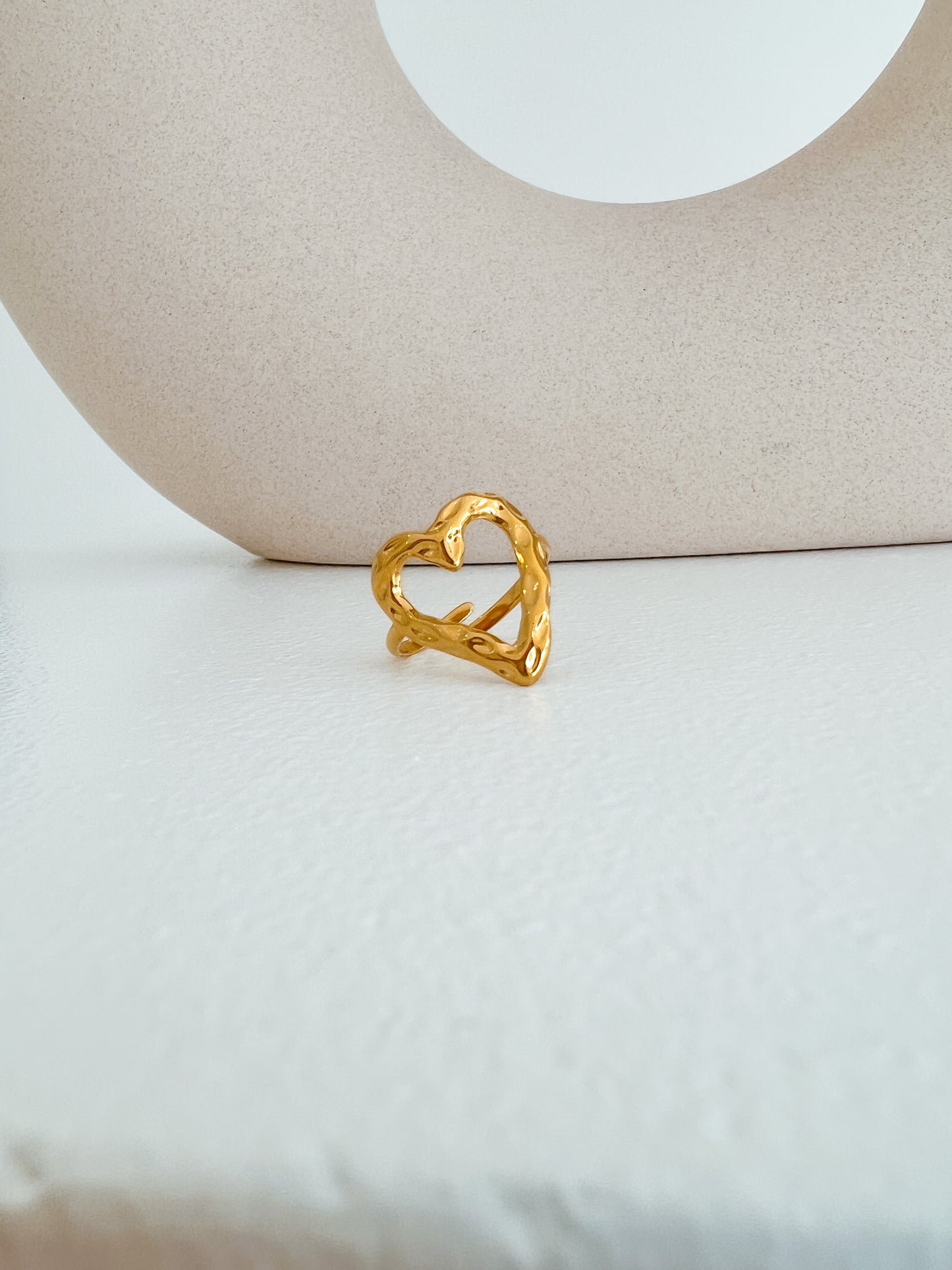 I AM YOURS GOLD RING