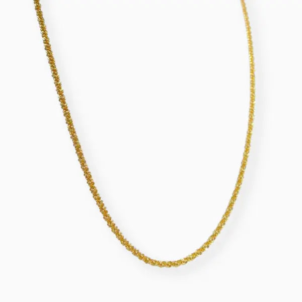 HELICAL GOLD NECKLACE