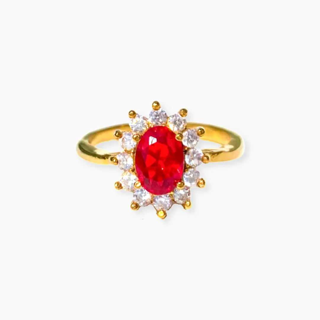 ELISABETH RED RING