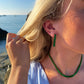 HANGING CASSIOPEIA GREEN EARRINGS
