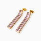 HANGING CASSIOPEIA PINK EARRINGS