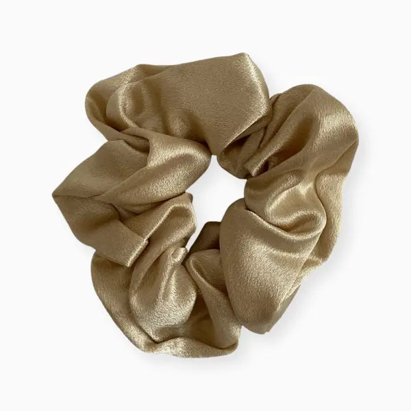 CRYSTAL CHAMPAGNE SCRUNCHIE VOLUME