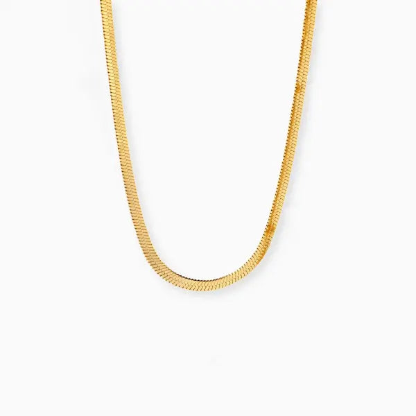 SNAKE NECKLACE GOLD