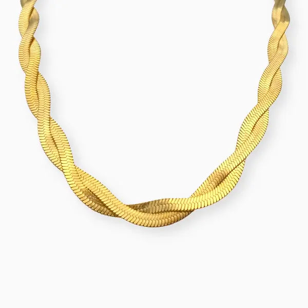 TWISTED SNAKE NECKLACE