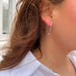 LADY LIKE SILVER EARRINGS
