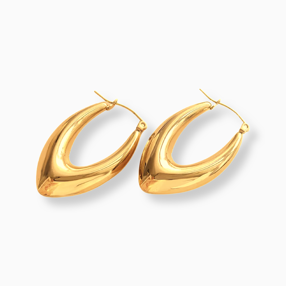 BE MY VALENTINE HOOP EARRINGS