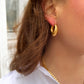 CROISSANT GOLD EARRINGS