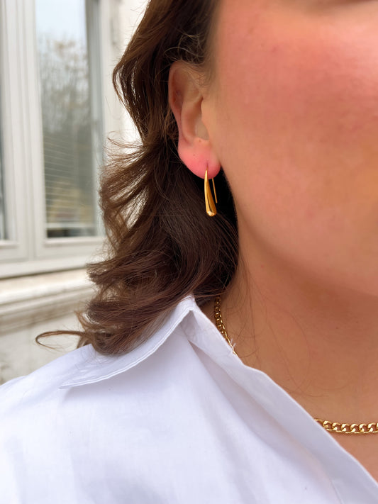 LADY LIKE GOLD EARRINGS